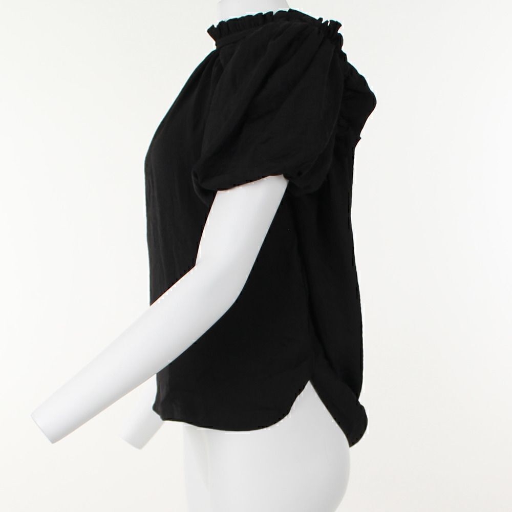 Zadig & Voltaire Tattoo Low-Back Satin Top - Picture 3 of 5